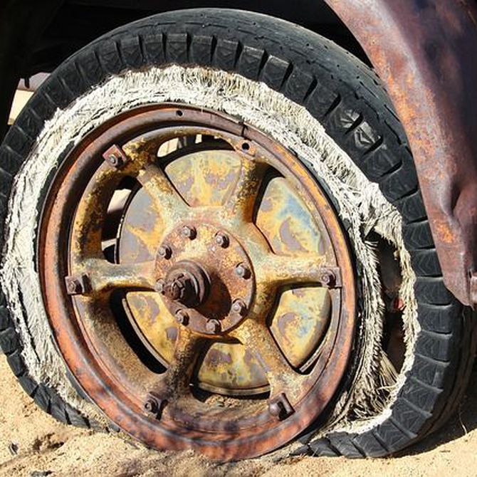 Síntomas de unos neumáticos viejos
