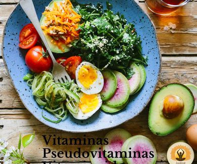 Diferencias entre vitaminas, pseudovitaminas y vitaminoides
