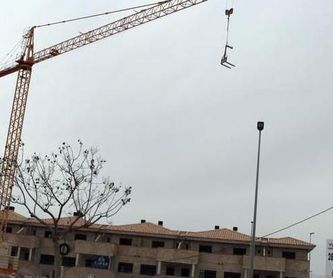 Alquiler de grúas torre: Productos y servicios de Grúas P.M, S.L.