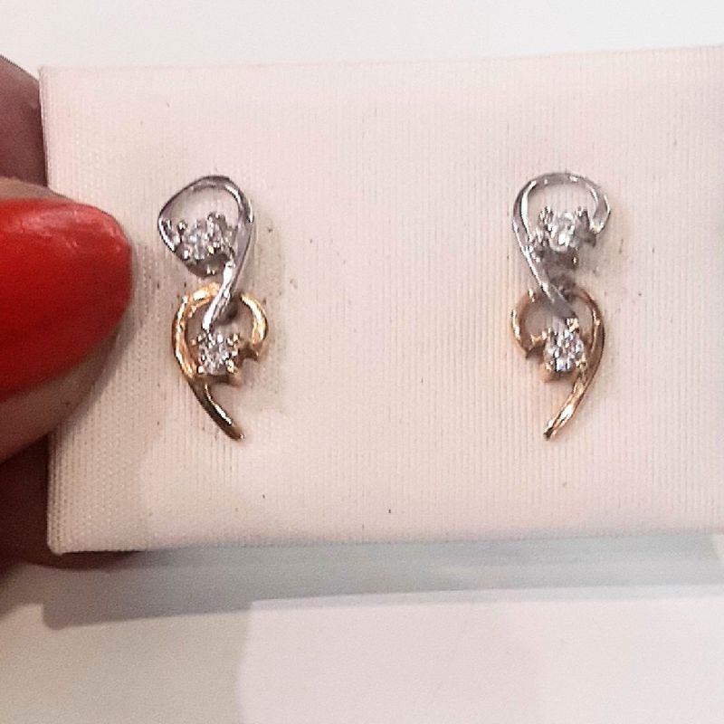 Pendientes oro