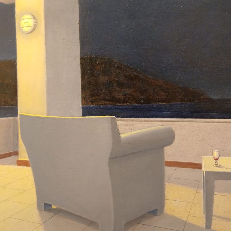 "Nocturno" Oleo sobre tabla 48x38