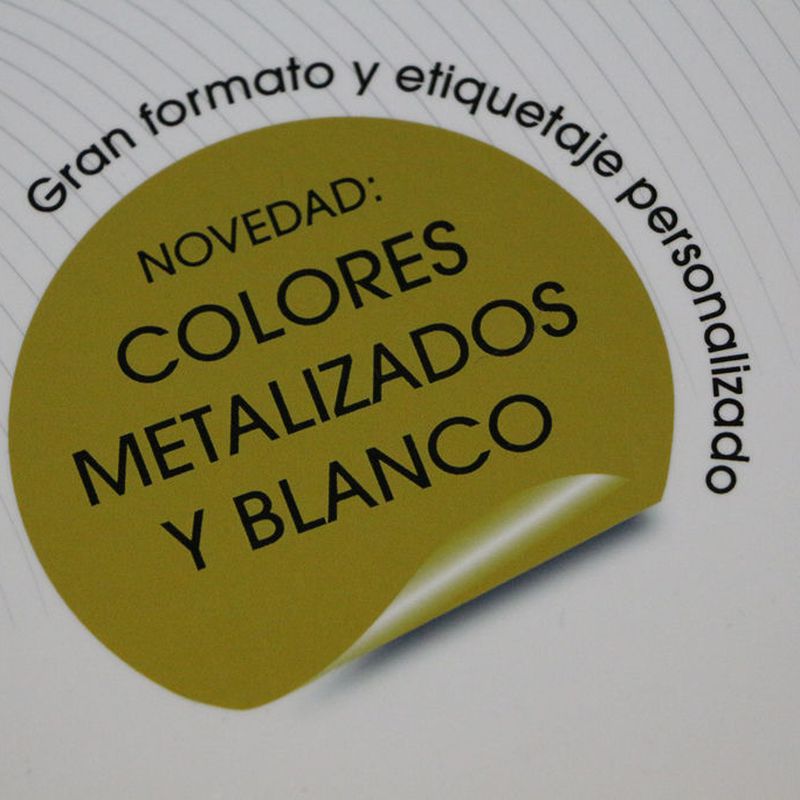 Impresión metalizado Barcelona