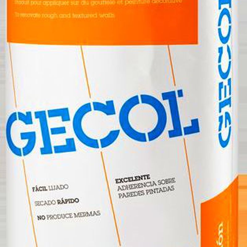 Pasta renovación Gecol: Catálogo de Materiales de Construcción J. B.