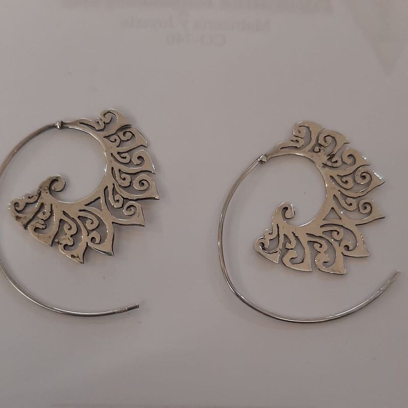 Aros de plata: Catálogo de Joyería Izquierdo