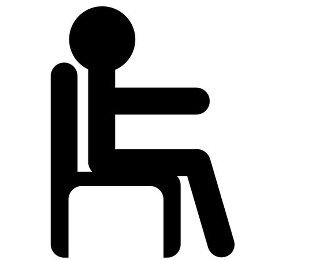 ¿Sabes cómo sentarte en la silla de trabajo?