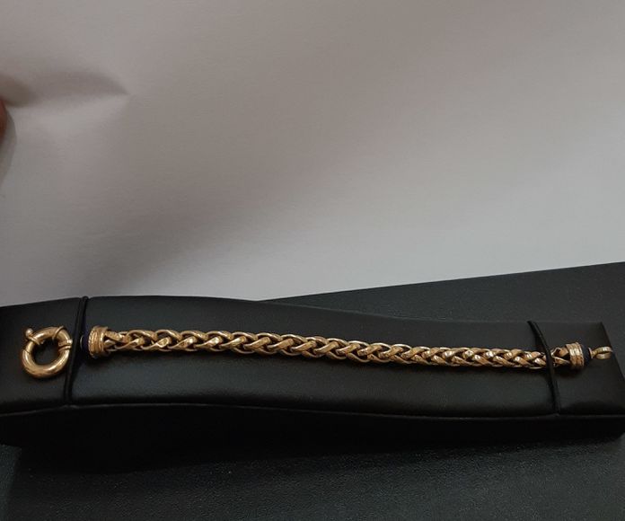 Pulsera de oro y lapislázuli: Compra Venta de Oro y Plata de MR. SILVER & GOLD