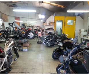Taller de reparación y mantenimiento Harley Davidson