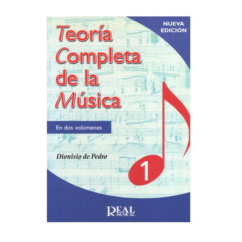 Teoría completa de la música en dos volúmenes1 Dionísio de Pedro: Productos y servicios de PENTAGRAMA