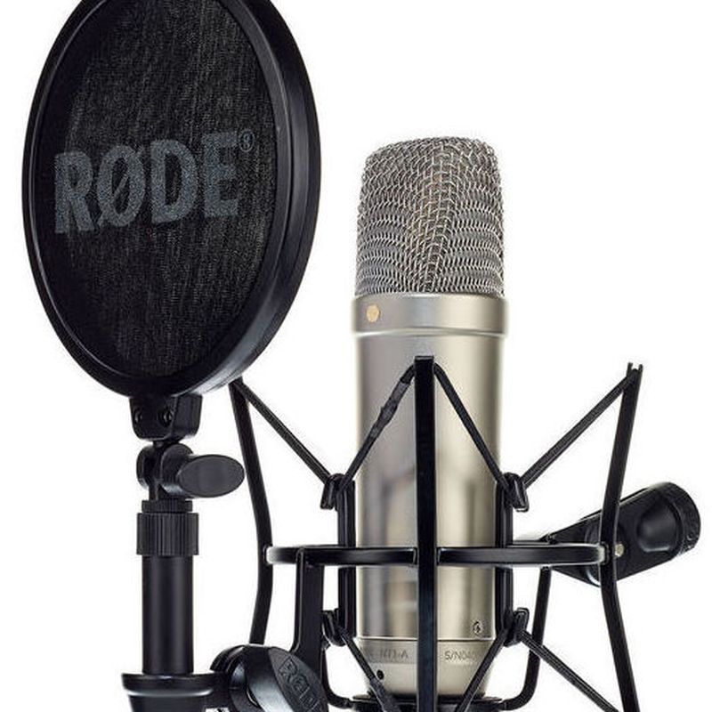 Set microfono de condensador para studio casa Rode NT1-A alta calidad precio economico