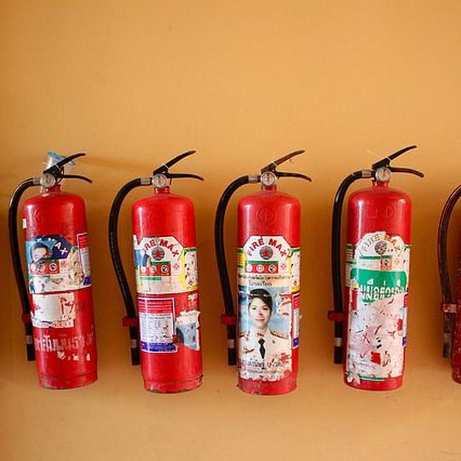 ¿En posible recargar un extintor contra incendios?